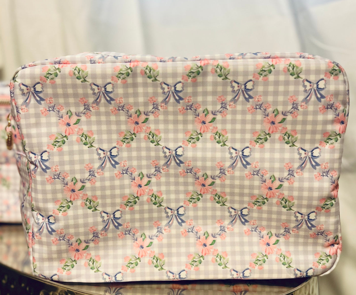 Lavender and Bows Essential Bag