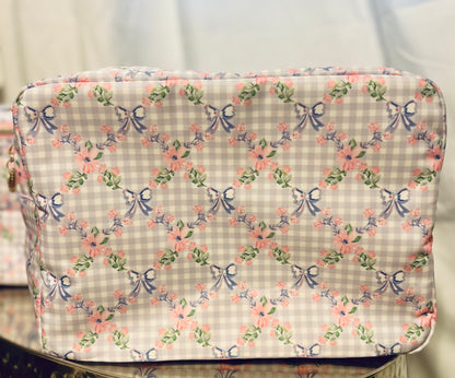 Lavender and Bows Essential Bag