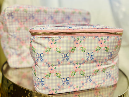 Lavender and Bows Essential Bag