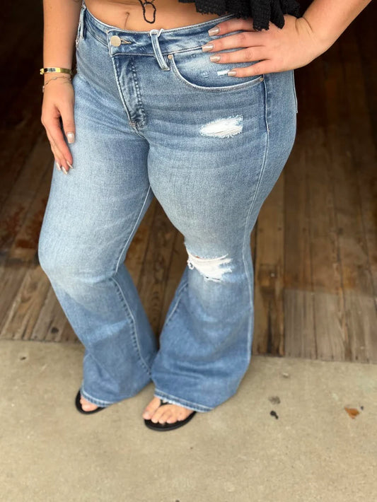 Your Place Risen Jeans Medium Wash